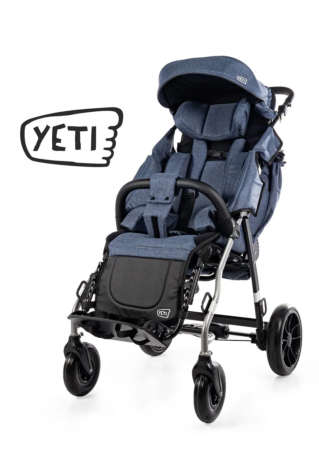 MYWAM YETI ლურჯი / ეტლი სპეც.საჭიროების მქონე ბავშვისთვის view 1